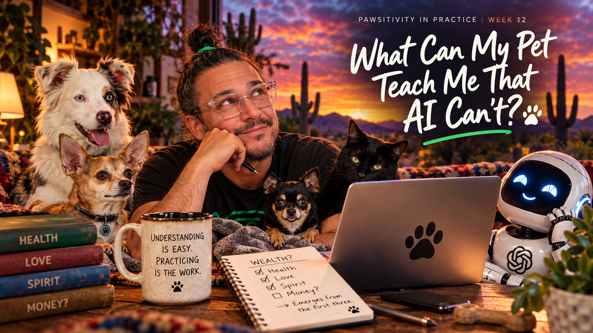 What Can My Pet Teach Me That AI Can't?