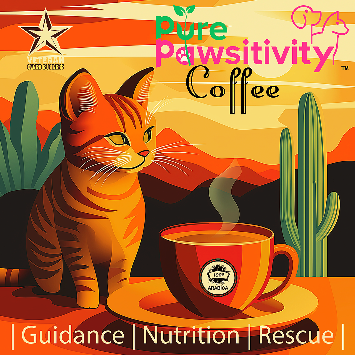 Pure Pawsitivity™️ Coffee! 100% Arabica - Hoomans Only! 😊