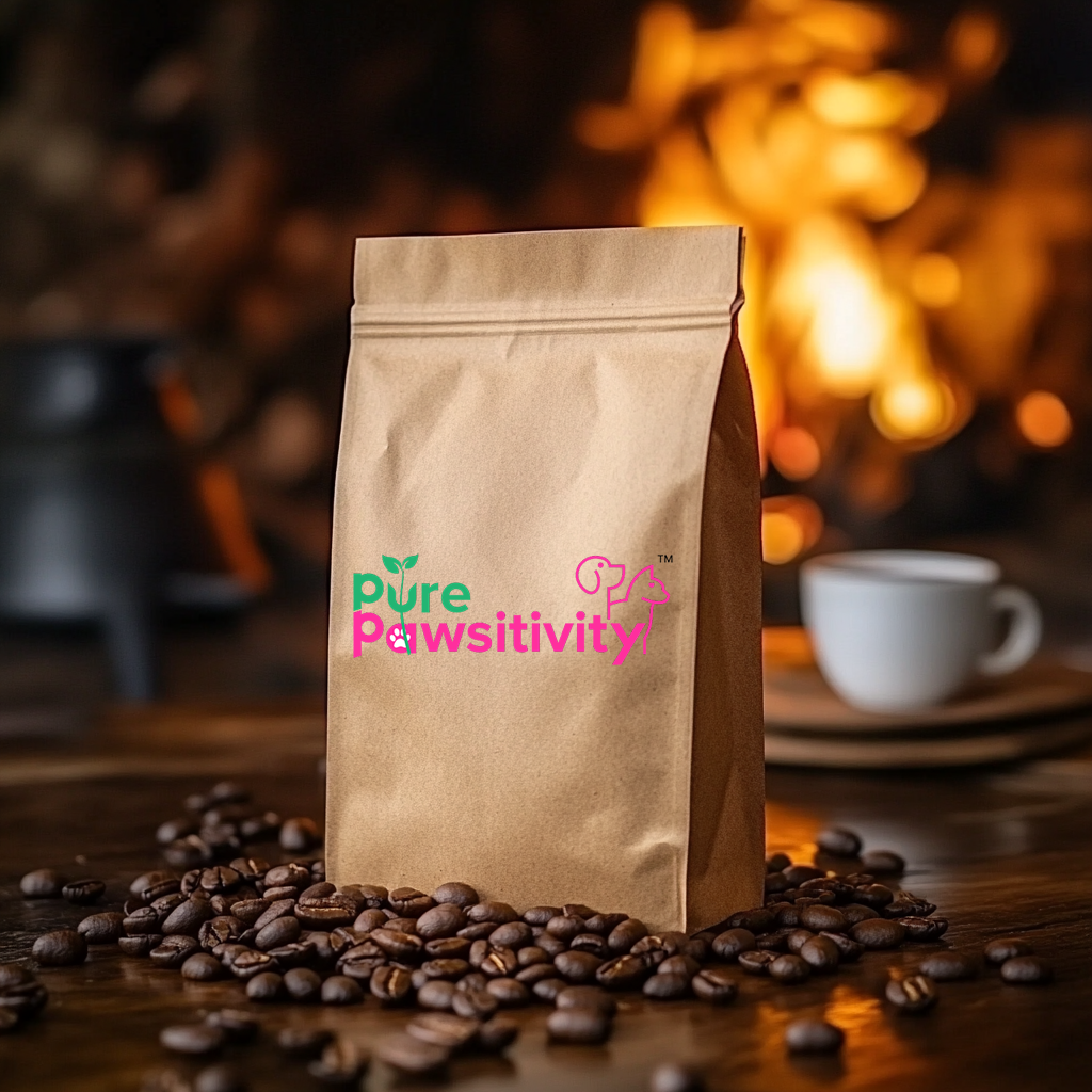 NEW! Pure Pawsitivity Coffee! (Sip with purpose—every purchase helps pets in need.)