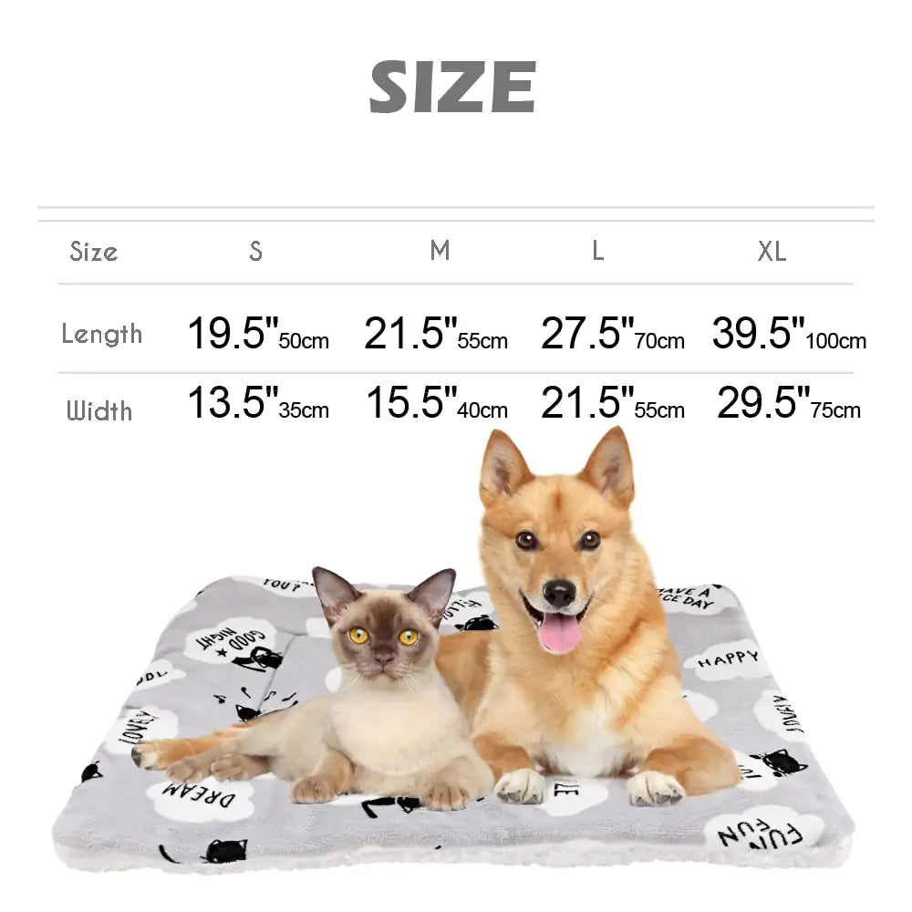 Lokah's Choice- Soft Dog Cat Blanket - 2 Sizes and Colors
