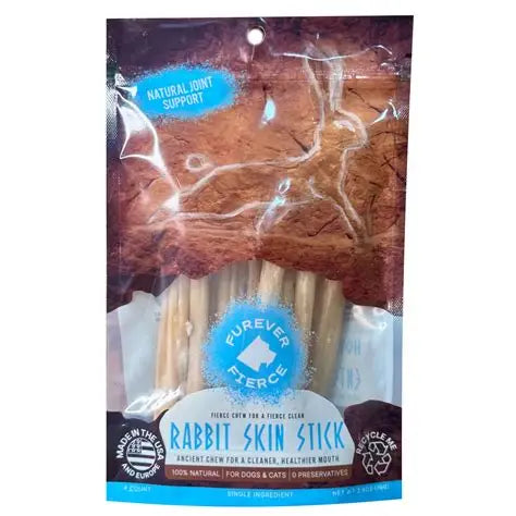 Furever Fierce Rabbit Skin Sticks- 4ct