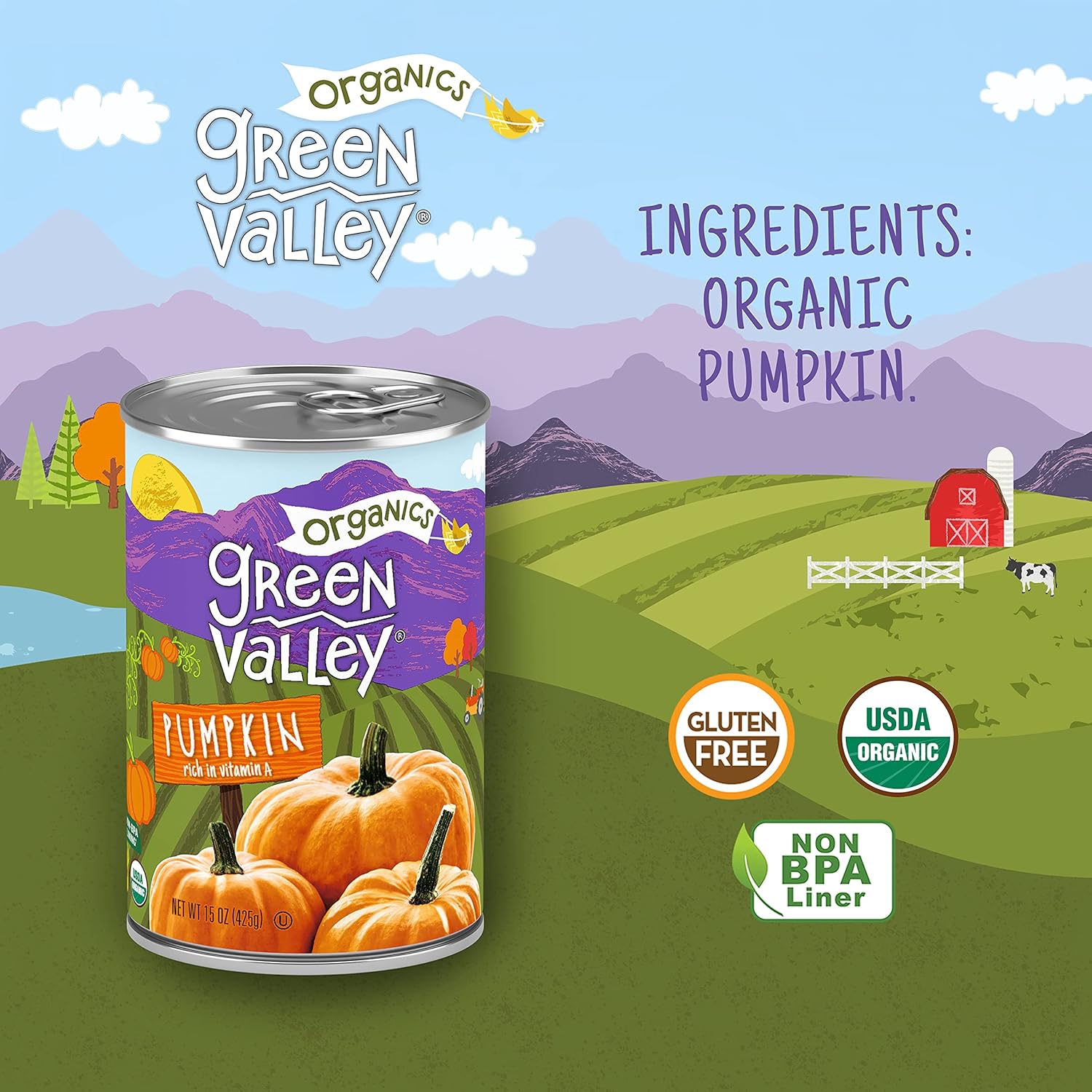 Organic Pumpkin | 100% Pure Digestive Support for Dogs & Cats