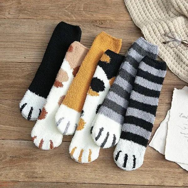 Cat Paw Socks-Fun for Humans!!