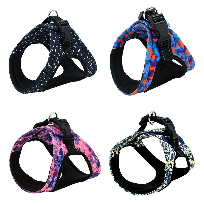 Stylish Secure Harness For Small To Medium Dogs