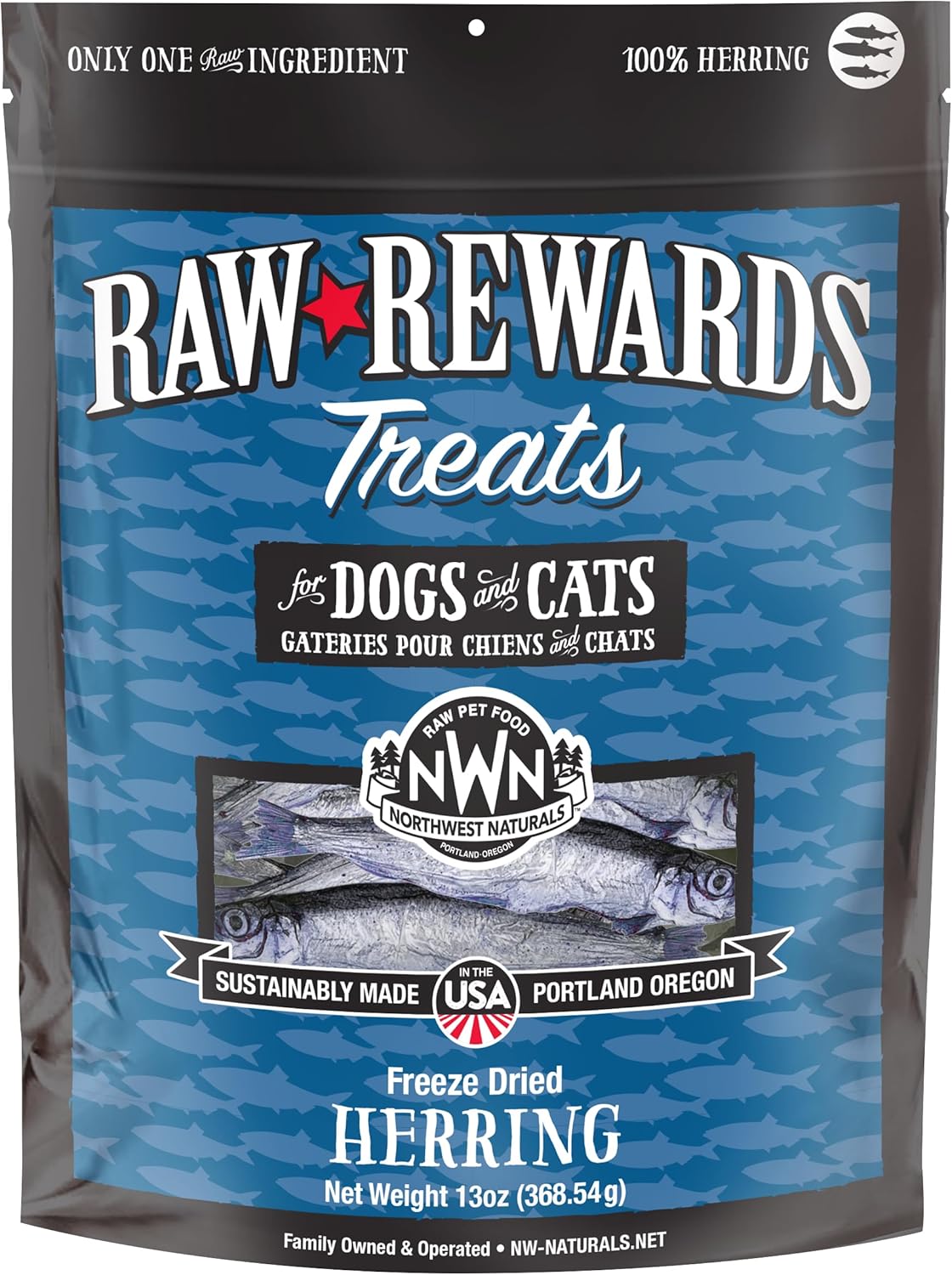 NWN Freeze-Dried Herring 13oz