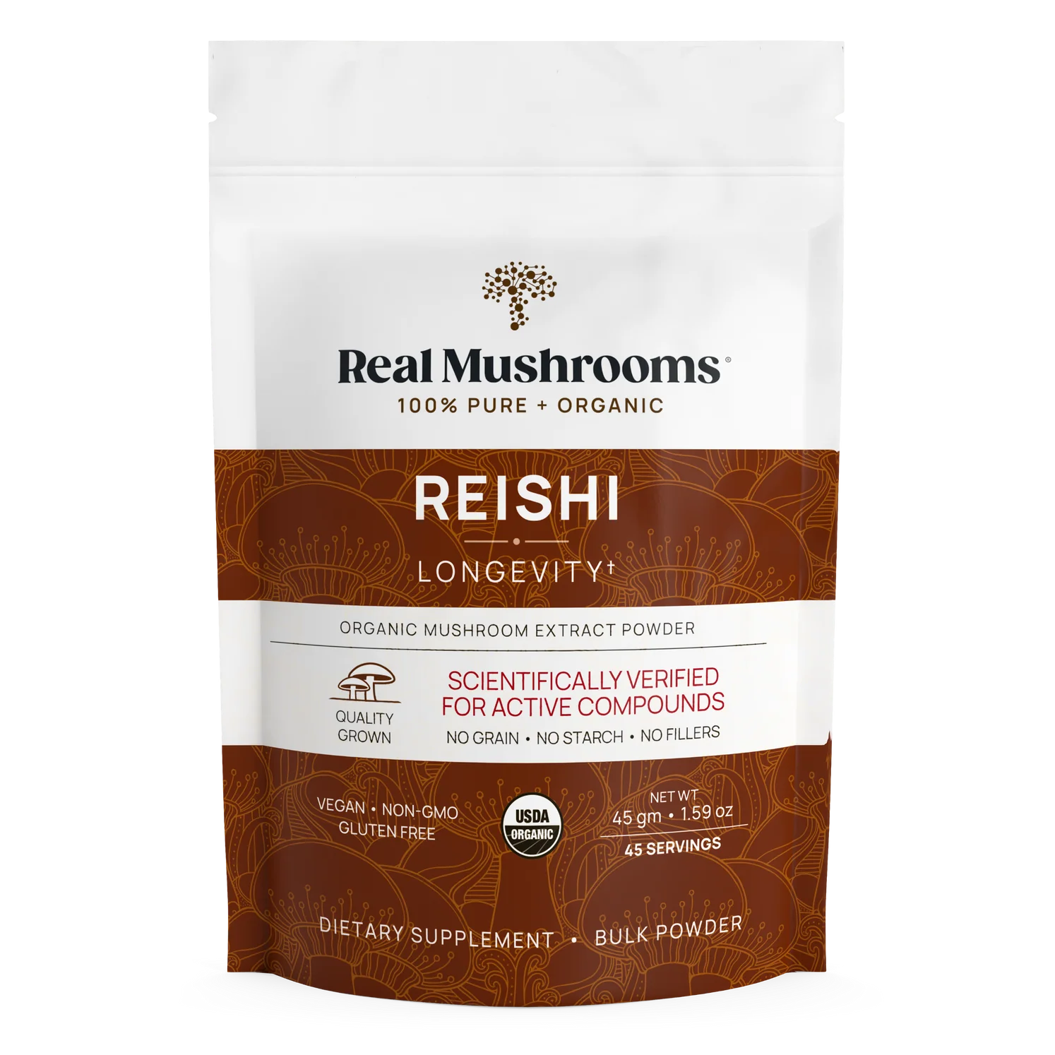 Reishi BULK Real Mushroom