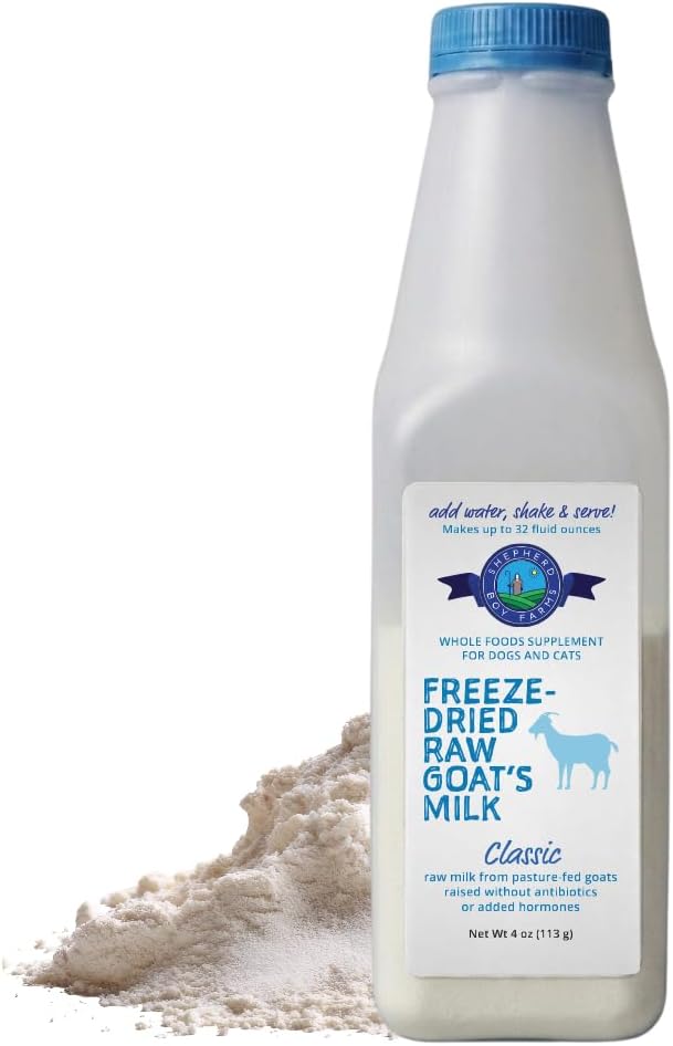 SBF CLASSIC Freeze-Dried Raw Goat Milk – Makes 32oz