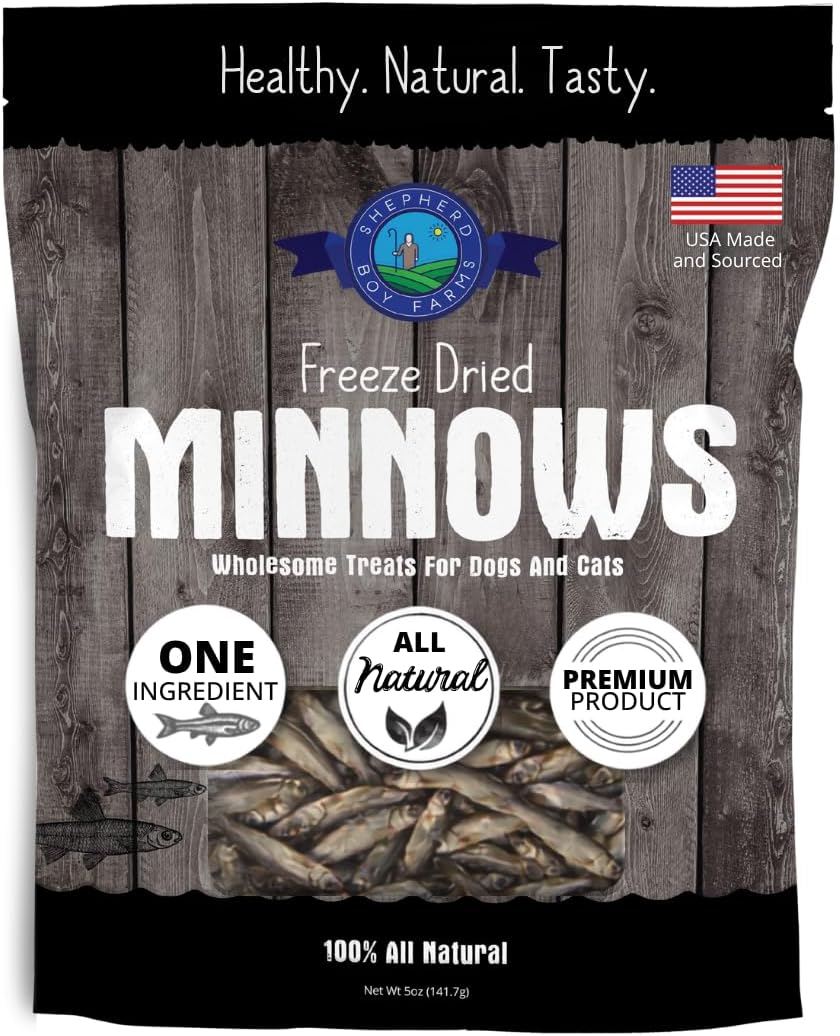 SBF FD Minnows for Dogs & Cats – 2 oz