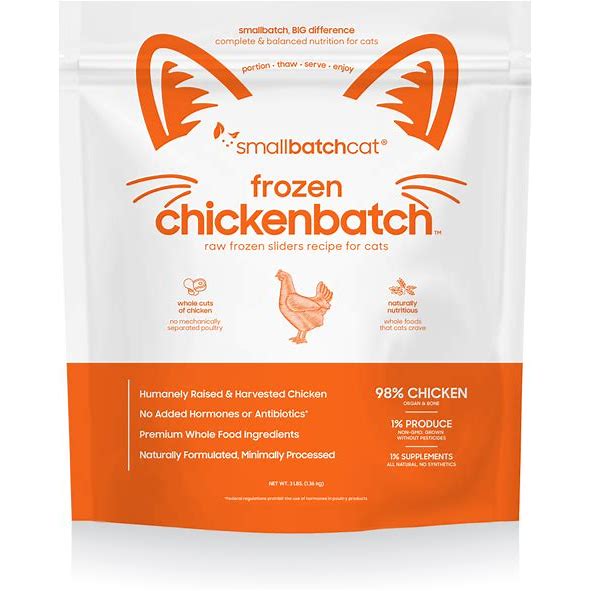 SB Frozen Chicken 3lb - Cat