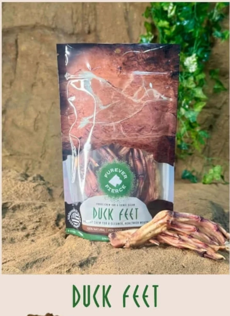 Furever Fierce Duck Feet 6Ct