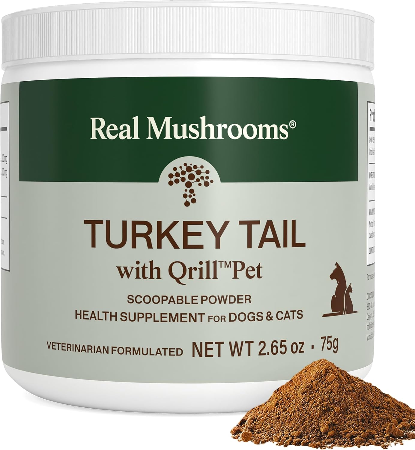 Real Mushrooms Turkey Tail+ Qrill