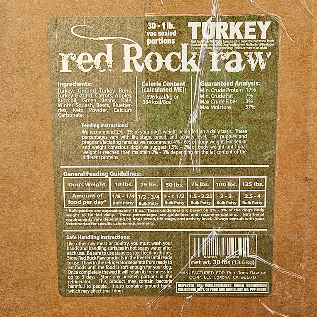 Red Rock Raw - Fully Balanced RAW meals for pets