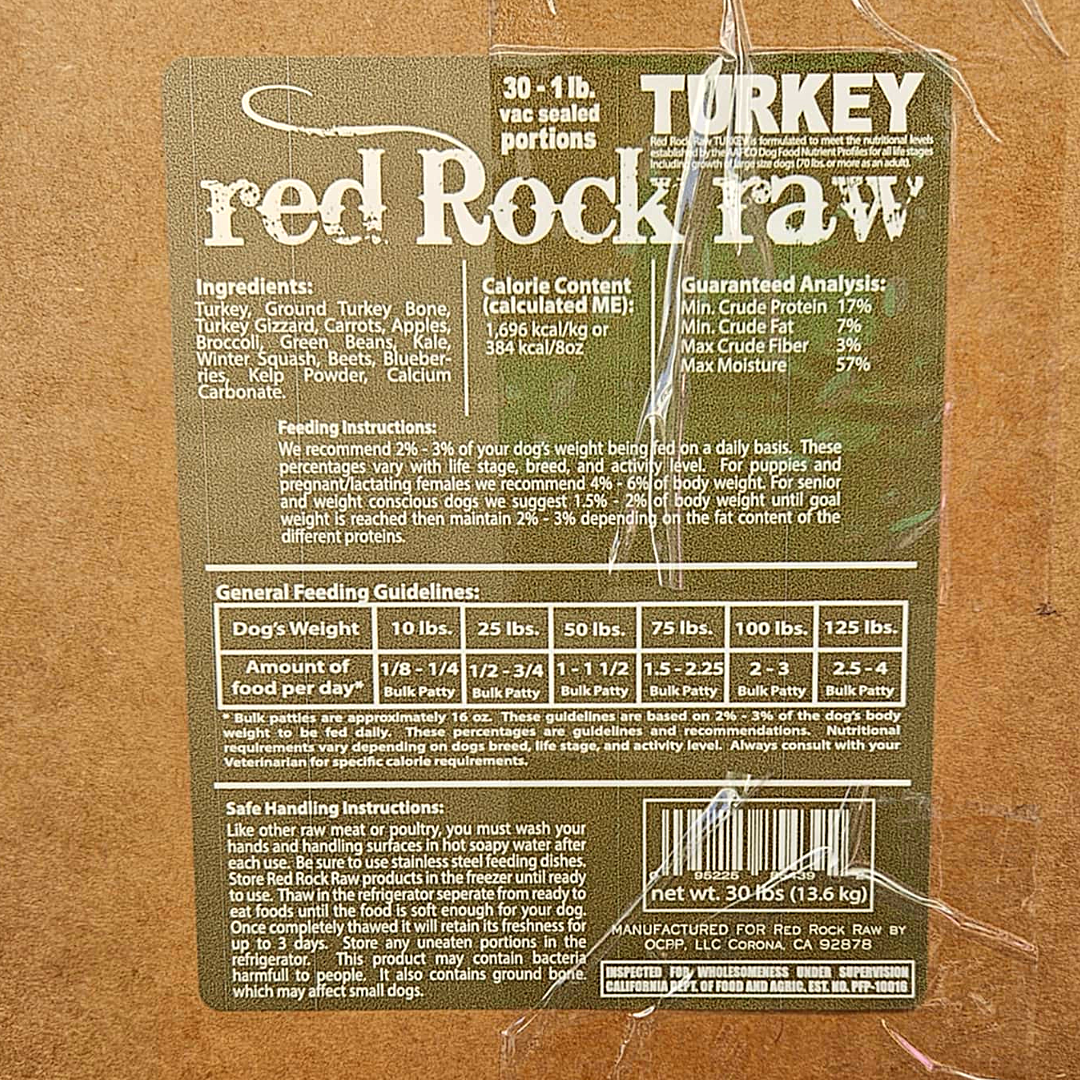 Red Rock Raw - Compete & Balanced RAW Meals - Dogs & Cats