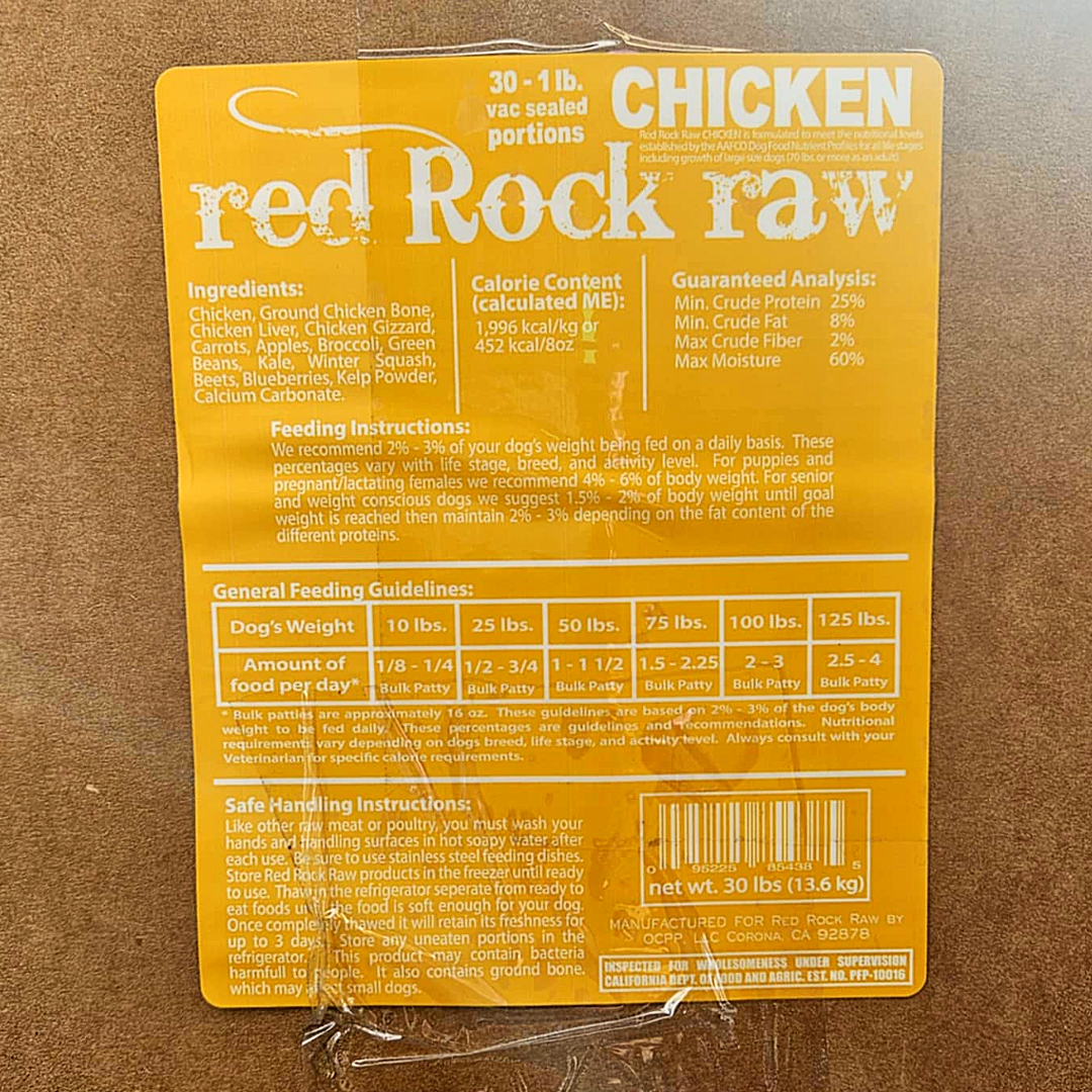 Red Rock Raw - Fully Balanced RAW meals for pets