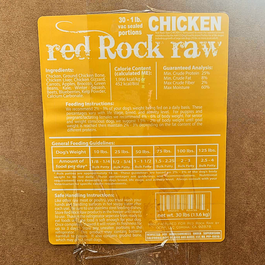 Red Rock Raw - Compete & Balanced RAW Meals - Dogs & Cats