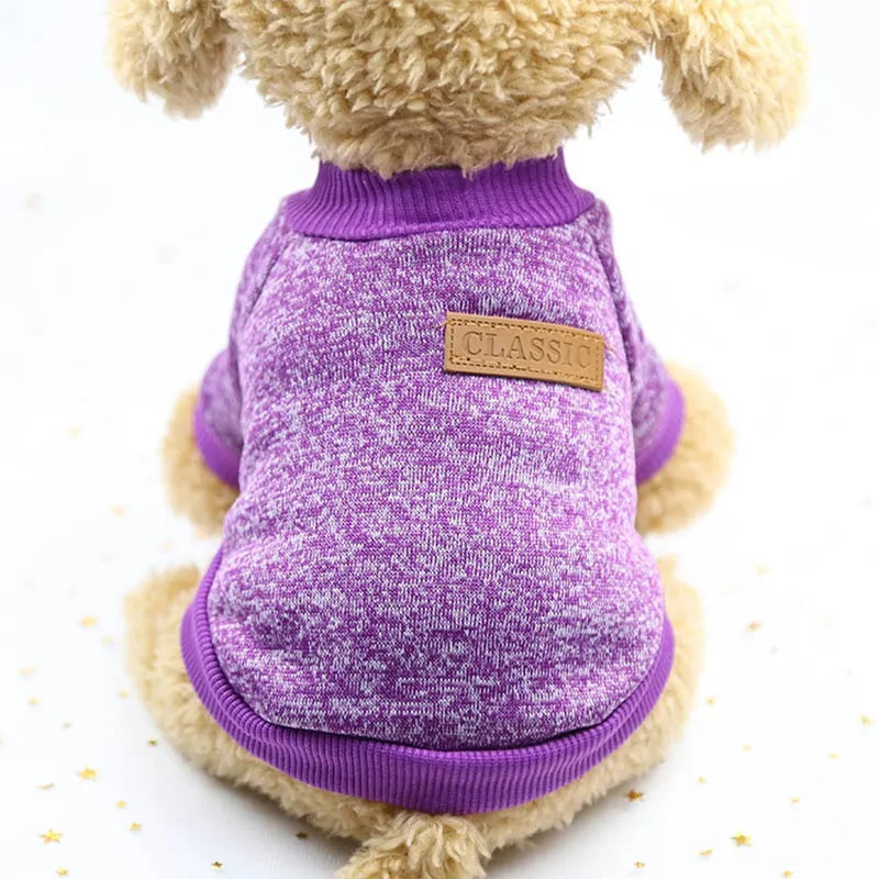 Classic Warm Dog Clothes- As seen on Carlito & Rosa!