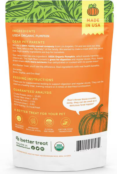 Pumpkin- Freeze-Dried