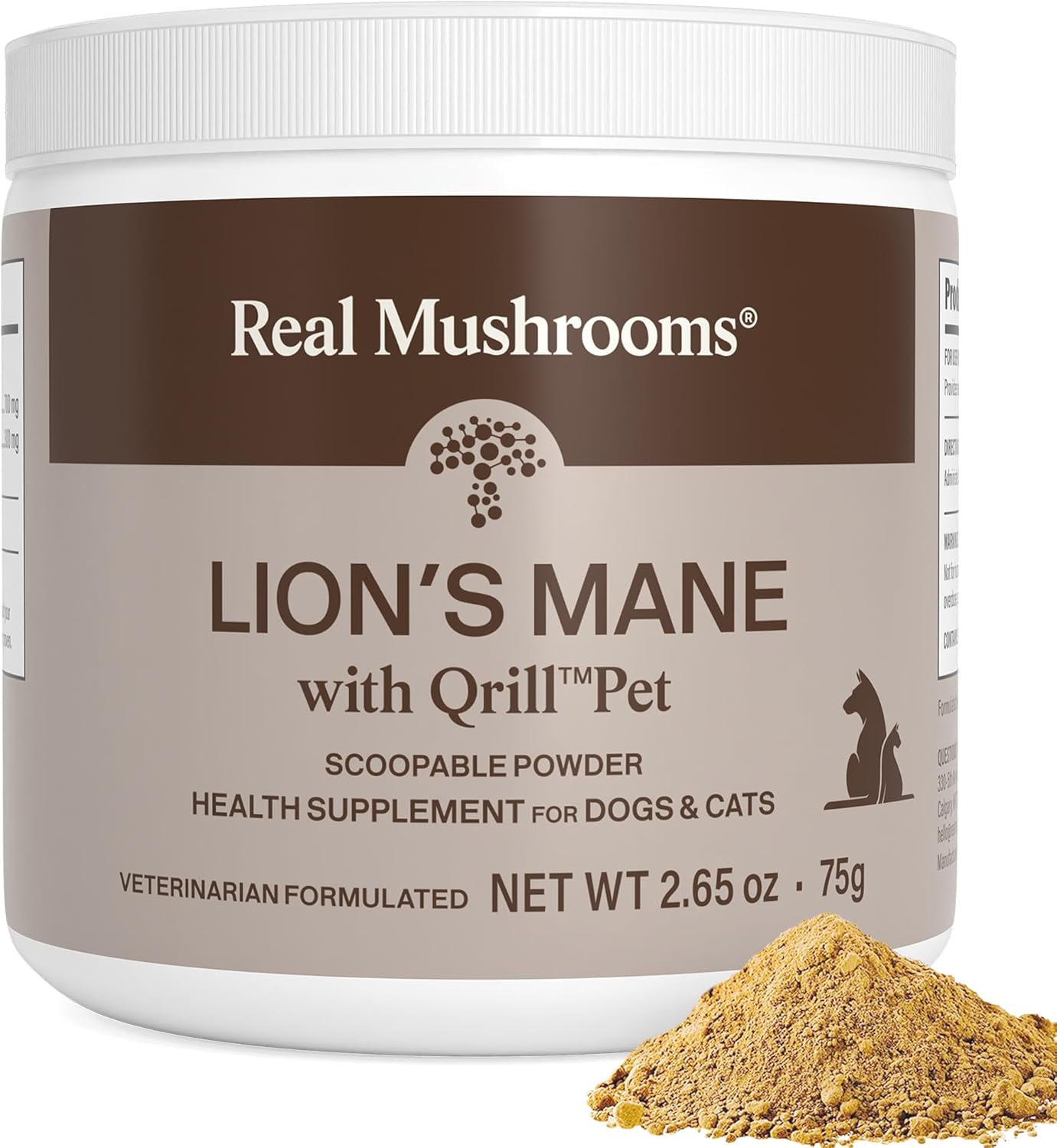 Real Mushrooms Lions Mayne+ Qrill