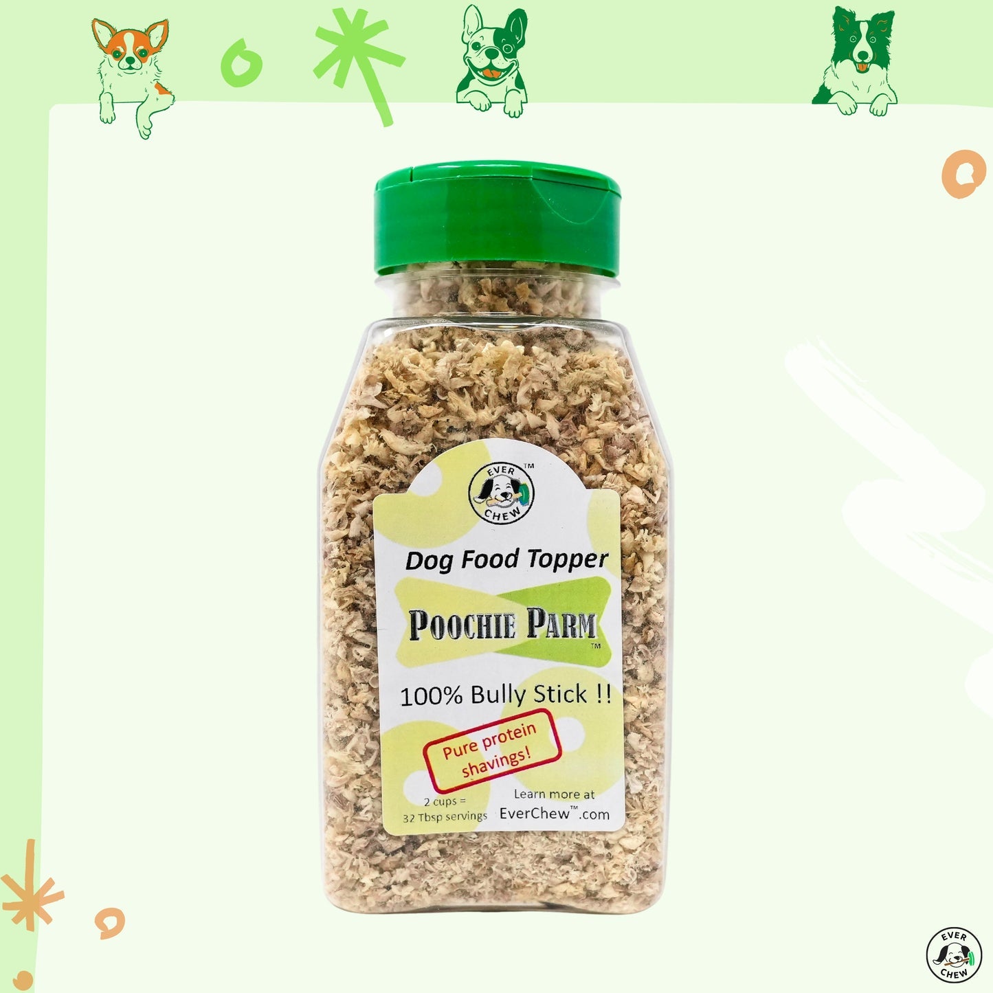Poochie Parm (Everchew Bully shavings)