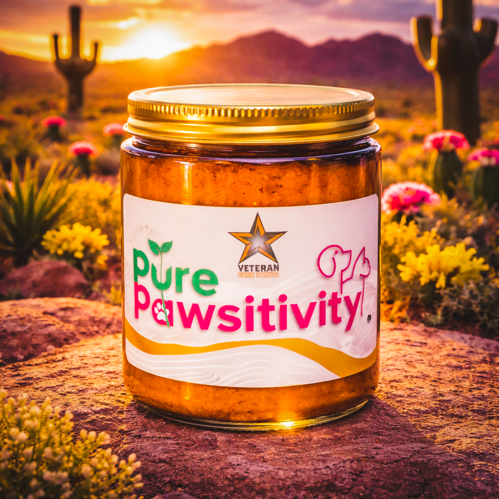 Vascular Vitality Superfood Powder – Circulation & Longevity Support for Dogs & Cats | Pure Pawsitivity™