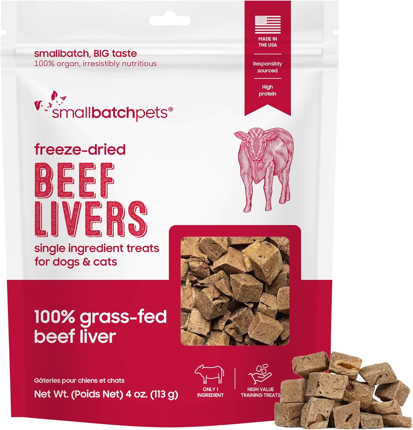 SB FD Beef Liver 4oz